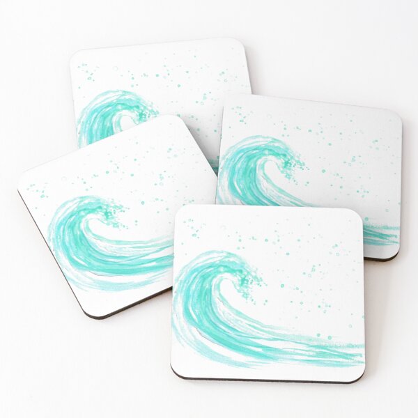 Item preview, Watercolor wave designed and sold by ebullitioncrea.