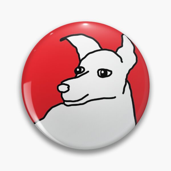 Item preview, Laika Dog Cartoon designed and sold by RevolutionInPaint.