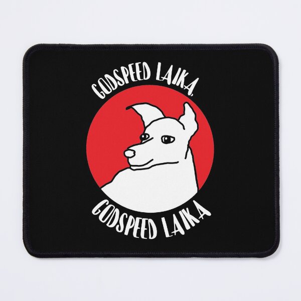 Item preview, Laika Dog Cartoon designed and sold by RevolutionInPaint.