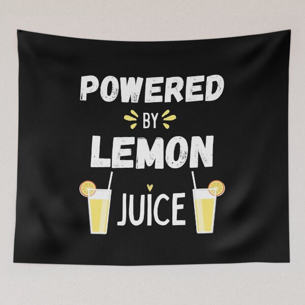 Item preview, Powered By Lemon  Juice  Shirt designed and sold by zoonix.