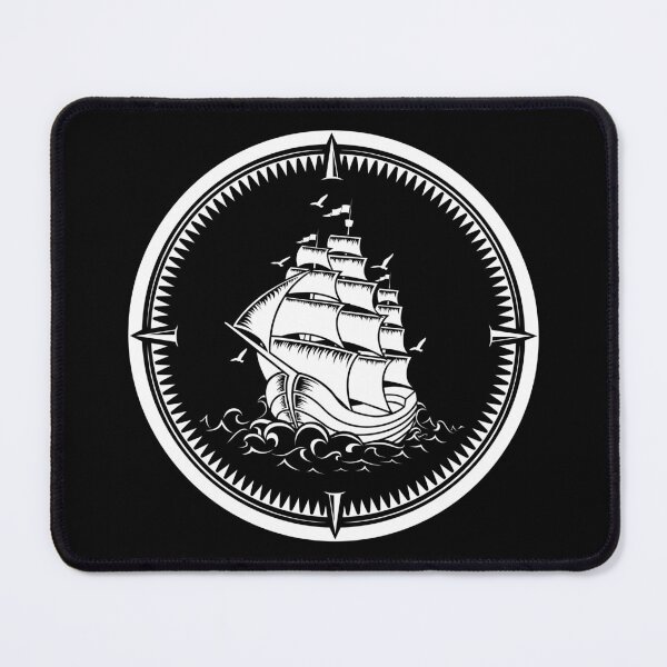 Item preview, Sailing ship, compass, nautical science designed and sold by Mohja-Design.