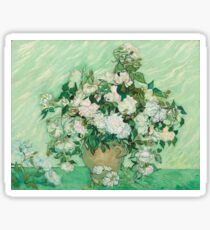 Vincent Van Gogh - Roses 1890 Sticker
