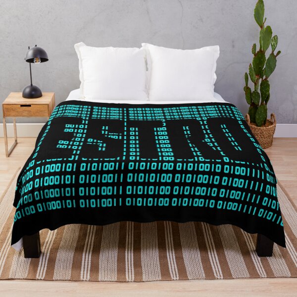 Item preview, DESTROY - BINARY CODE.  ASCII. BLUE designed and sold by 5hertz.