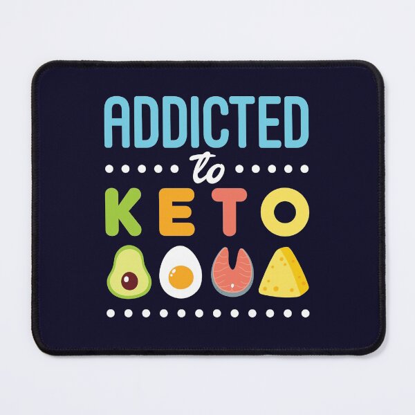 Item preview, Addicted to Keto Funny Ketogenic Diet Low Carb High Fat designed and sold by jaygo.