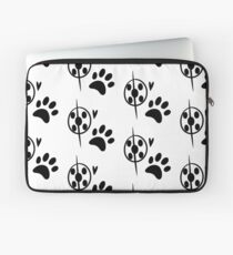 Miraculous Ladybug Chat Noir and Ladybug Signatures Laptop Sleeve