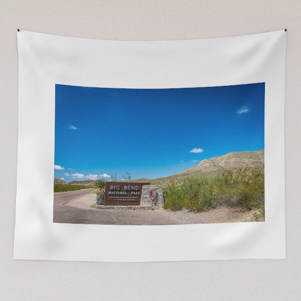 Item preview, Big Bend National Park Sign designed and sold by GestaltImagery.