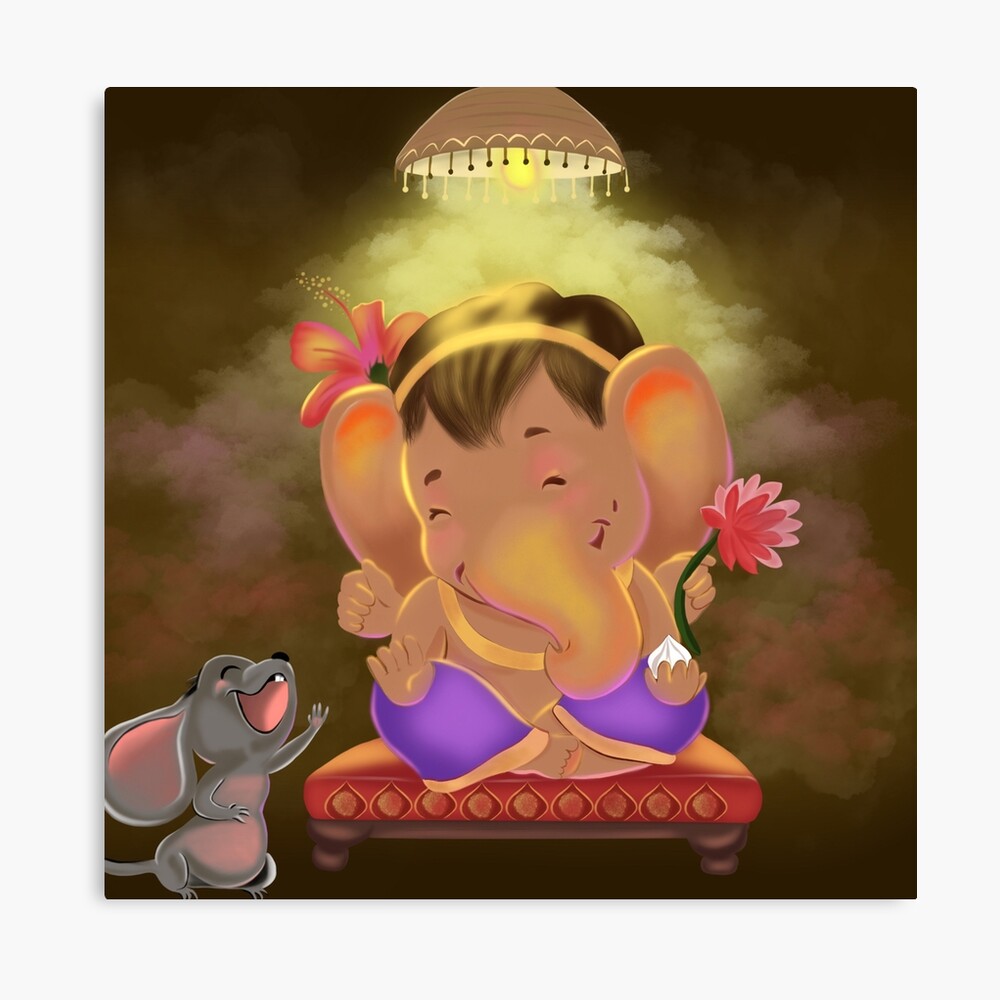 Ganesha | Little Ganesha | Lord Ganapathi | Indian god | Indian ...