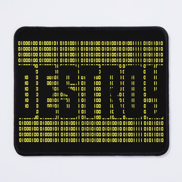 Item preview, DESTROY - BINARY CODE.  ASCII. YELLOW. designed and sold by 5hertz.