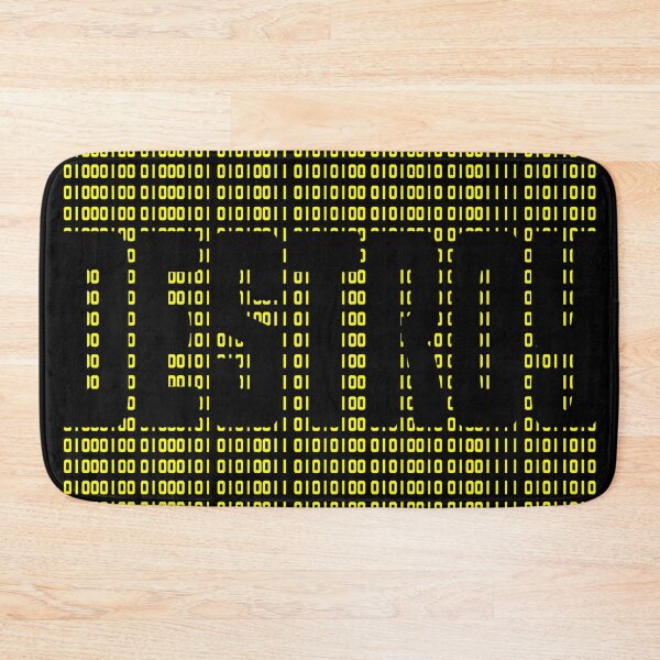 Item preview, DESTROY - BINARY CODE.  ASCII. YELLOW. designed and sold by 5hertz.