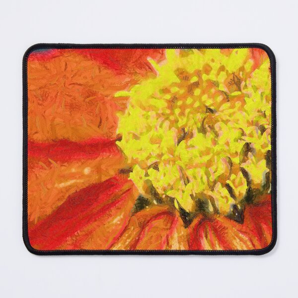 Item preview, Mexican Sunflower Orange by heidiannemorris © designed and sold by FOLK ART FUSION.
