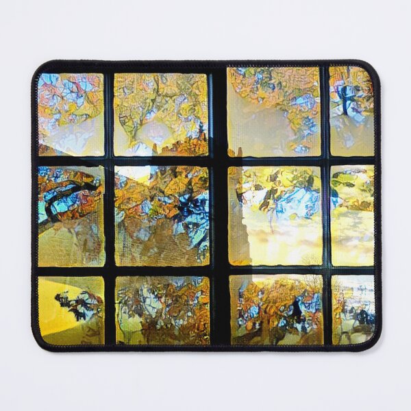Item preview, Autumn church window designed and sold by FOLK ART FUSION by heidiannemorris.