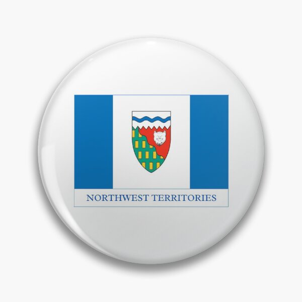 Item preview, Flag of Northwest Territories with name - Northwest Territories designed and sold by No.1 Canada Designs.