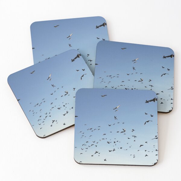 Item preview, Birds flying above beach aesthetic designed and sold by Journeycoco.