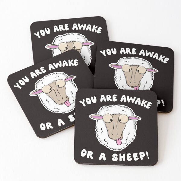 Item preview, You are awake or a Sheep designed and sold by Dan66.