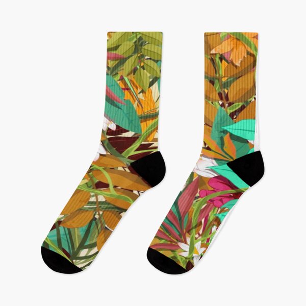 Item preview, Floral-jungle print art chic, jungle,beautiful,forest, leafy designed and sold by RashidaHanaart.