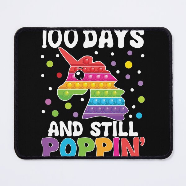 Item preview, 100 Days School And Still Poppin 100th Day cute Unicorn design for kids and teachers designed and sold by Pexilus.