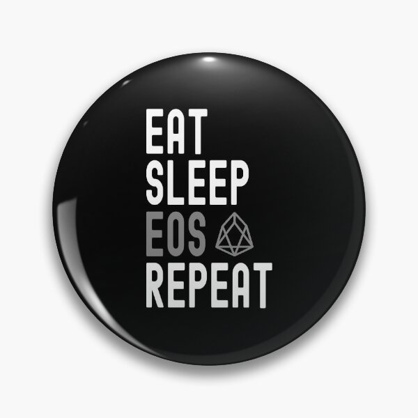 Item preview, EOS Crypto, EOS, Cryptocurrency, Eat Sleep, EOS Repeat designed and sold by Cafecreative.