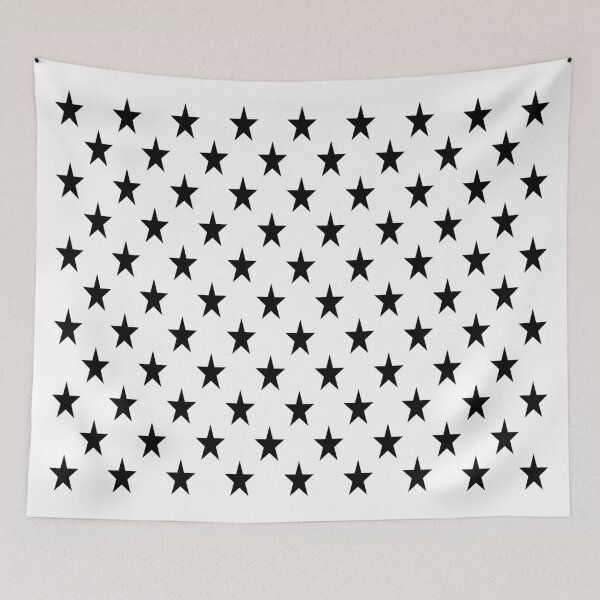 Item preview, Small BLACK and WHITE STARS  designed and sold by RachelMacht.