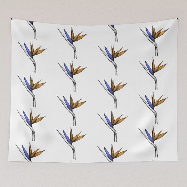 Item preview, Bird Of Paradise Shweshwe designed and sold by IMHD.