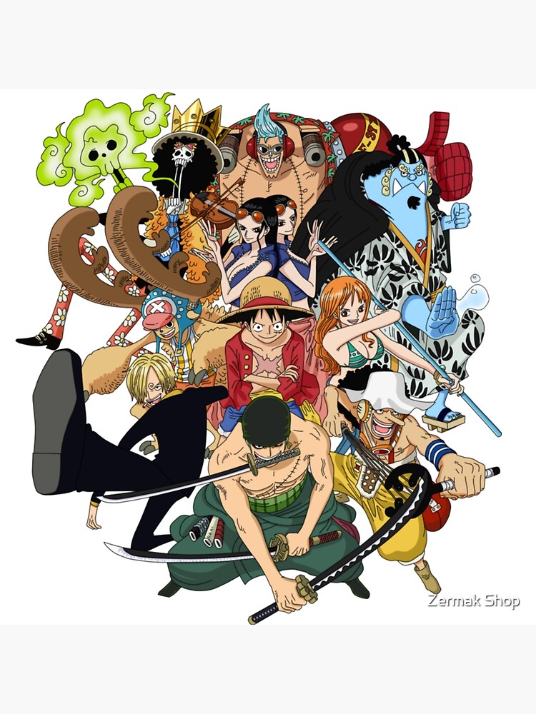 Tapis de Souris One Piece Équipage Mugiwara
