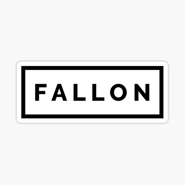 F A L L O N Sticker