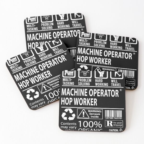 Item preview, Machine Operator Hop Worker T Shirt - MultiTasking Certified Job Gift Item Tee designed and sold by andahanson.