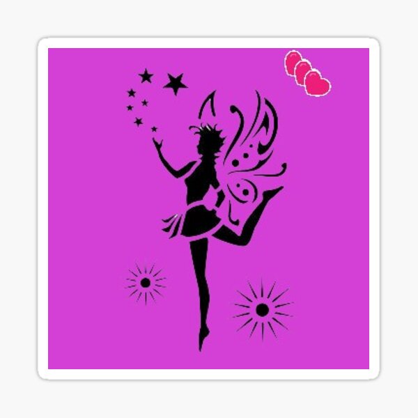 Dancing Fairy Sticker