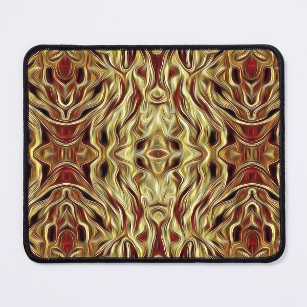 Item preview, Red and Gold Botanical Lace designed and sold by fatenanwar.