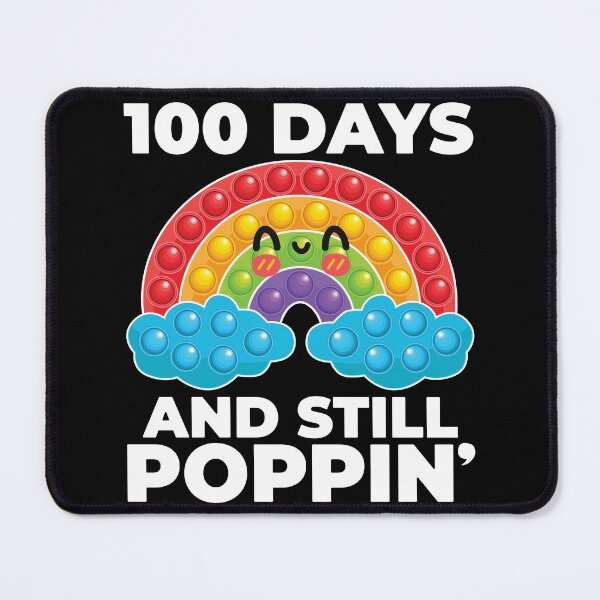 Item preview, 100 Days Of School And Still Poppin 100th Day kindergarten Kids Rainbows Pop it designed and sold by Pexilus.
