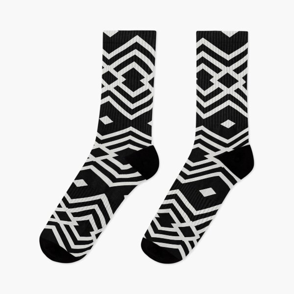 Item preview, Black and Pale Gray Horizontal Stripe Diamond Pattern - 2022 Trending Color Swiss Meringue DEHW04 designed and sold by ColorOfTheYears.