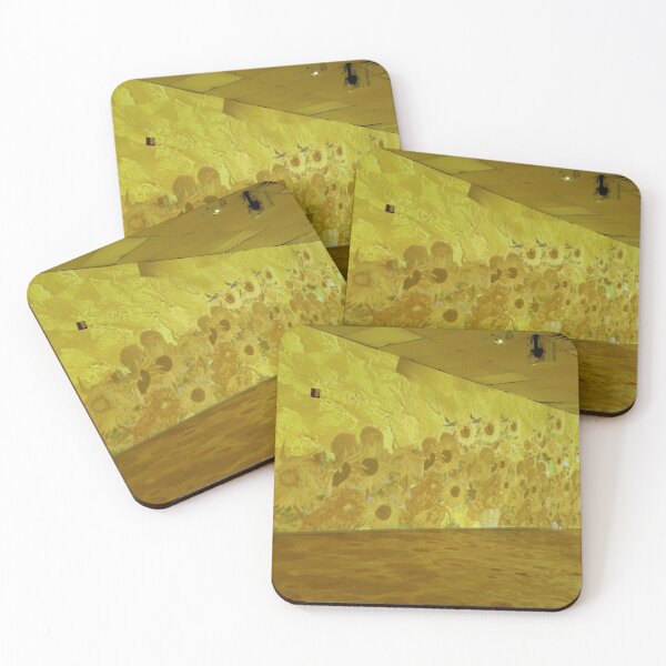 Item preview, Yellow sunflowers immersive room aesthetic designed and sold by Journeycoco.