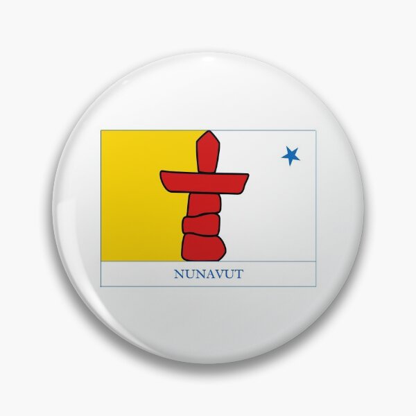Item preview, Flag of Nunavut with name - Nunavut designed and sold by No.1 Canada Designs.