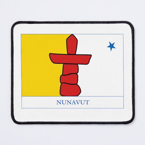 Item preview, Flag of Nunavut with name - Nunavut designed and sold by No.1 Canada Designs.
