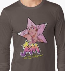 Jem and the Holograms Star Cute Kawaii 80's 1980's Retro Long Sleeve T-Shirt