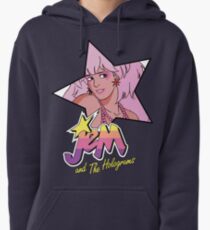 Sudadera con capucha Jem y los hologramas Star Cute Kawaii 80 & # 39; s 1980 & retro