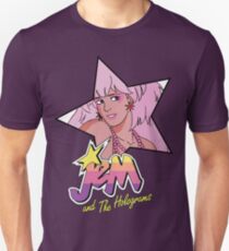 Jem and the Holograms Star Cute Kawaii 80's 1980's Retro Unisex T-Shirt