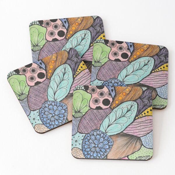 Item preview, Abstract zentangle designed and sold by baybaybaiba.
