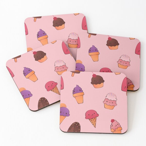 Item preview, Ice cream pattern design large size creamy designed and sold by Bianca Brownish.