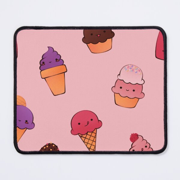 Item preview, Ice cream pattern design large size creamy designed and sold by Bianca Brownish.
