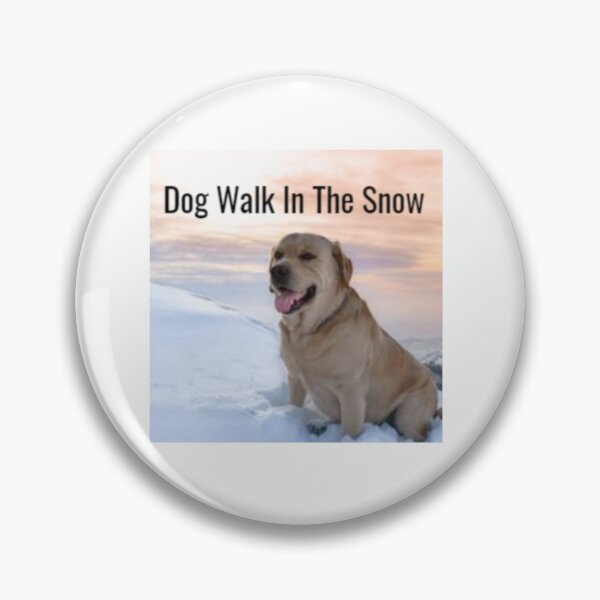 Item preview, Dog Walk In The Snow designed and sold by MaxManN1.