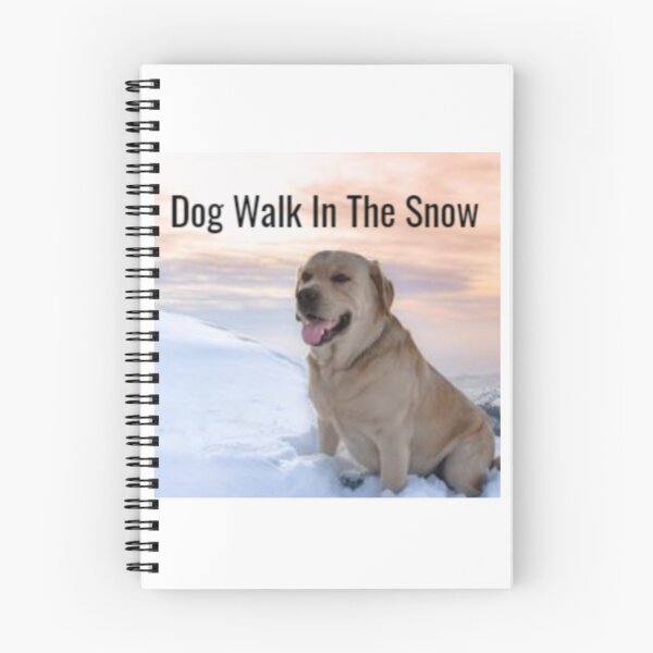 Item preview, Dog Walk In The Snow designed and sold by MaxManN1.