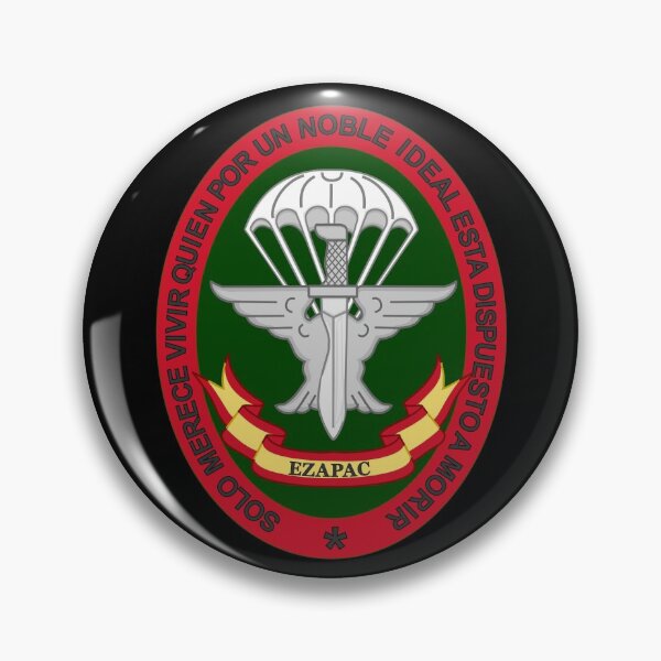 Item preview, Escuadrón de Zapadores Paracaidistas (EZAPAC) - Parachute Sappers Squadron -Spanish Airborne designed and sold by wordwidesymbols.