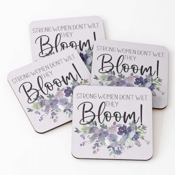 Item preview,  2022- Very Peri- floral- Strong Women designed and sold by Mumzy2many.