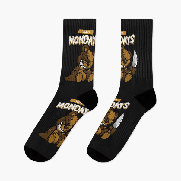 Item preview, Evil Bear Hates Mondays designed and sold by TeesbyGinyard.