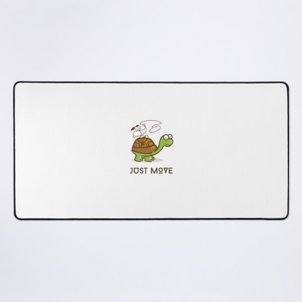 JUST MOVE Desk Mat