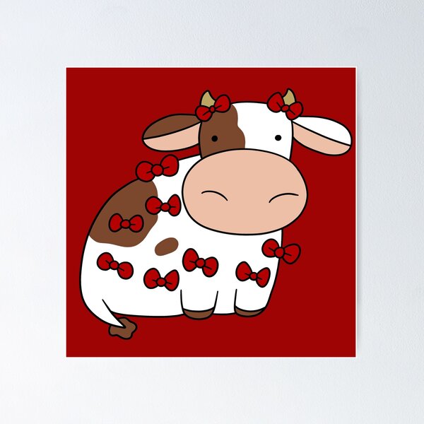 Item preview, Cow Covered in Bows designed and sold by SaradaBoru.
