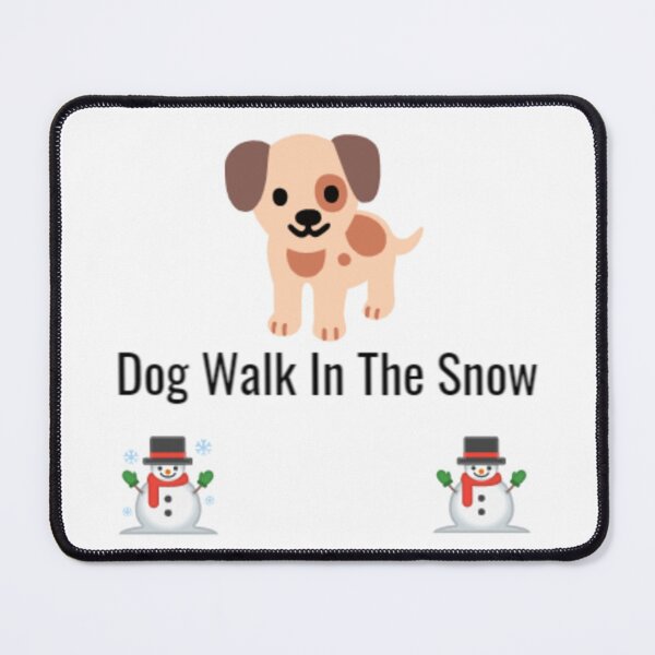 Item preview, Dog Walk In The Snow designed and sold by MaxManN1.