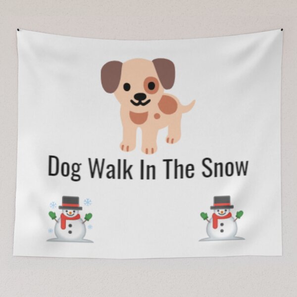 Item preview, Dog Walk In The Snow designed and sold by MaxManN1.
