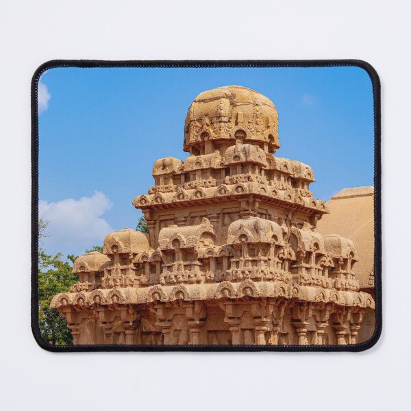 Item preview, Mahabalipuram, India - Pallava 7th Century Arjuna Ratha, Single Granite Rock designed and sold by Mano Chandra Dhas.