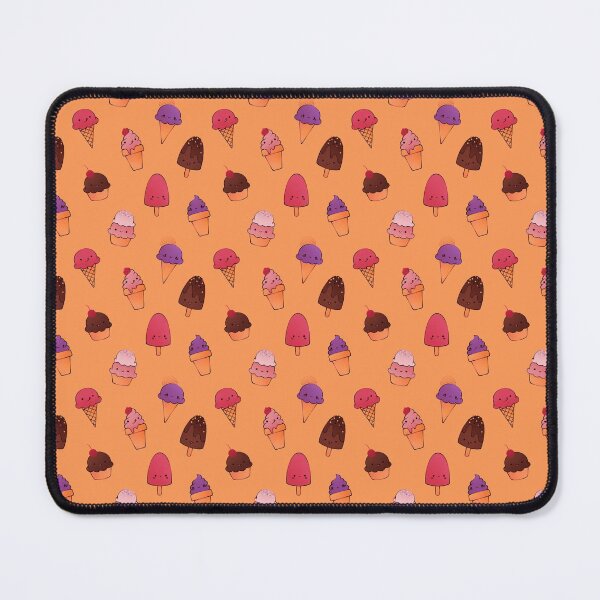 Item preview, Ice cream pattern design small size yellow designed and sold by Bianca Brownish.